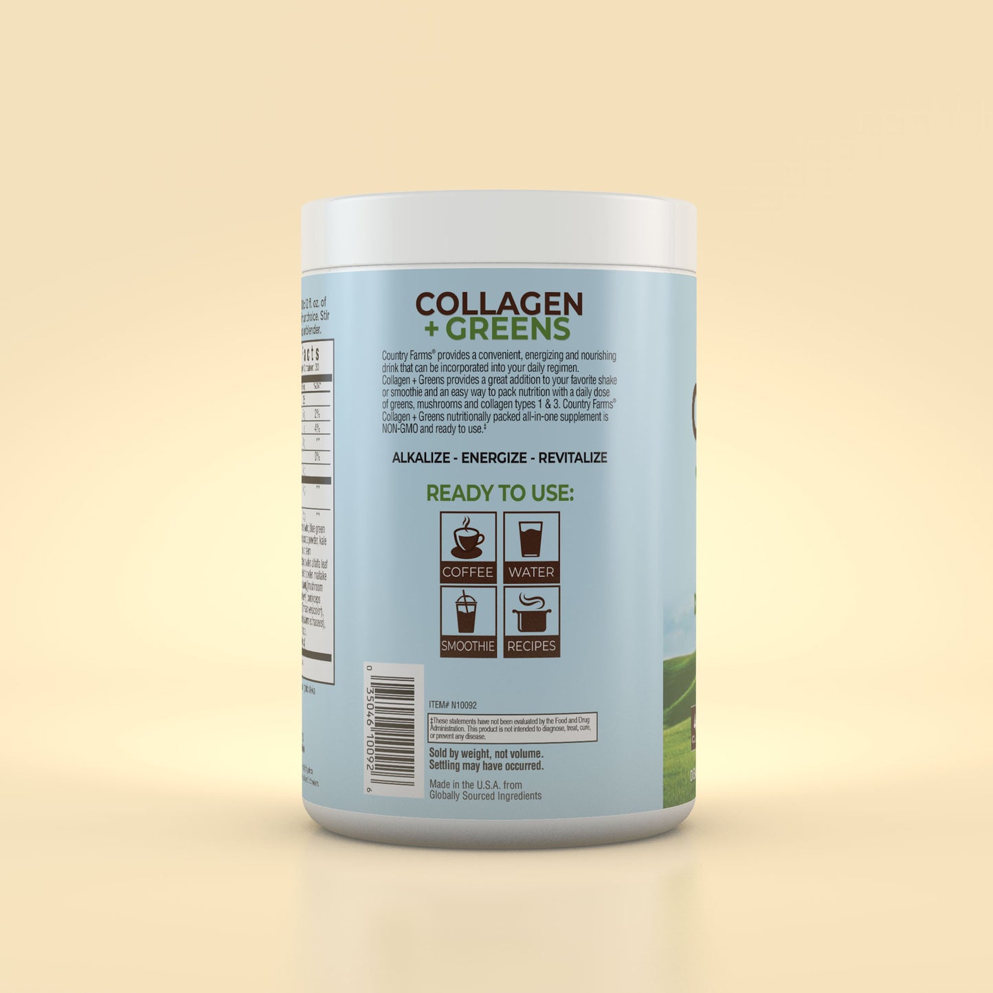 Collagen + Greens Powder