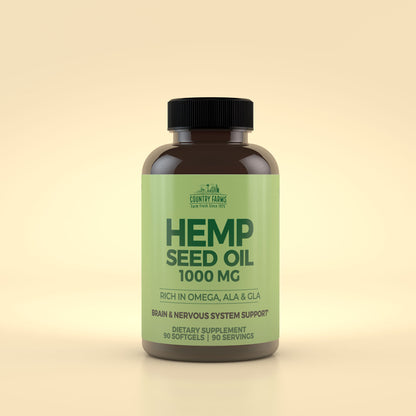 Hemp Seed Oil Softgels